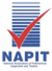 JPS are accredited with NAPIT (National Association of Professional Inspectors and Testers